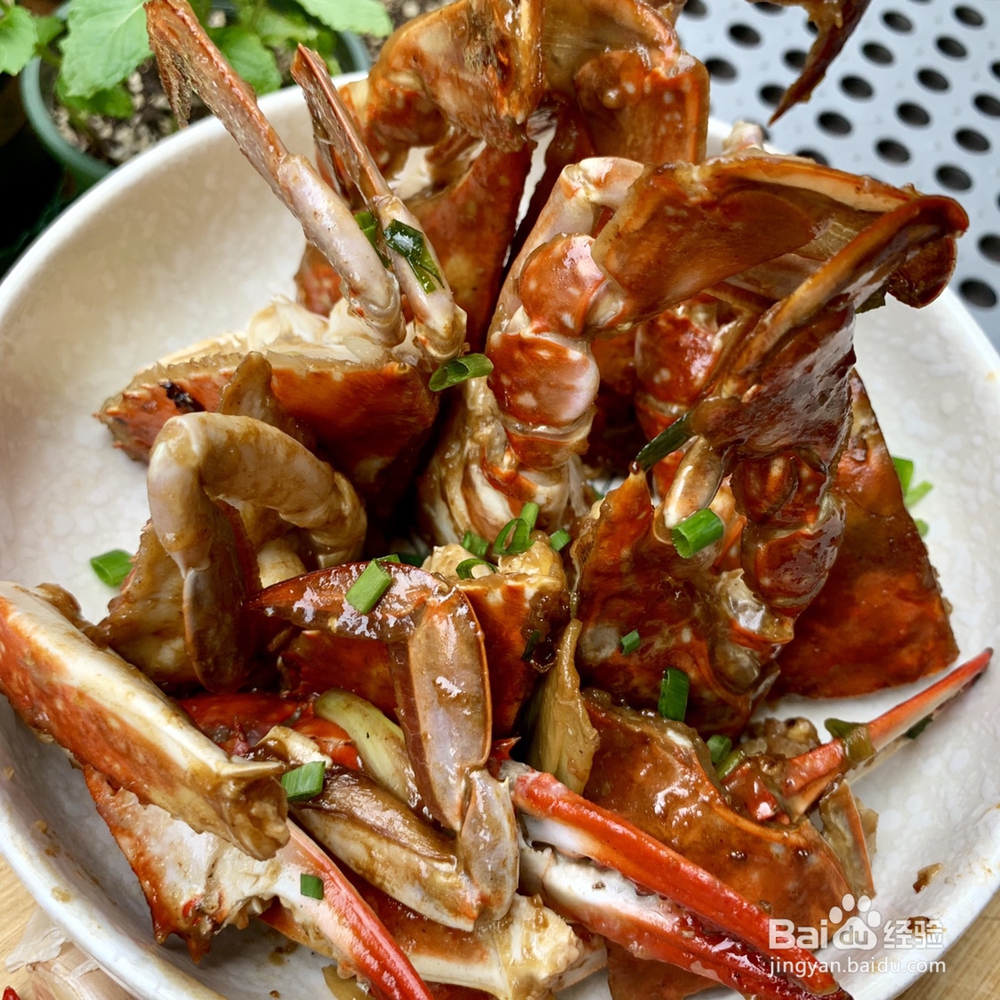 在家也能做的美味梭子蟹