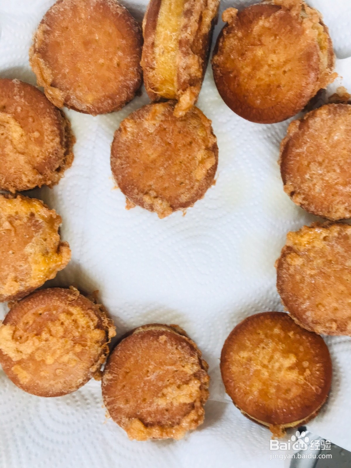 玛丽亚饼干板栗饼