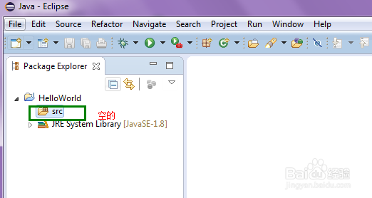 Eclipse使用-：[2]如何创建Java工程