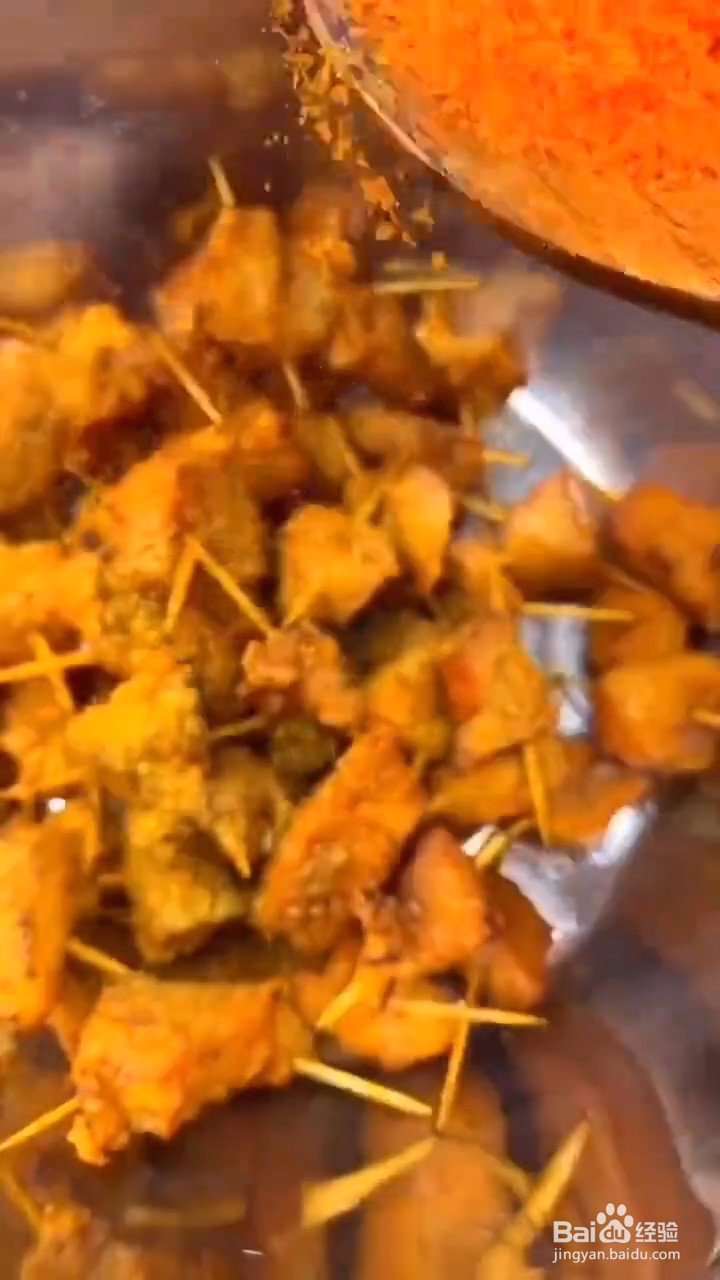 如何制作猪肉牙签肉