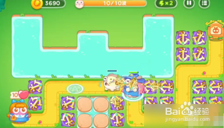 保卫萝卜4绿野奇缘38关攻略图解法攻略