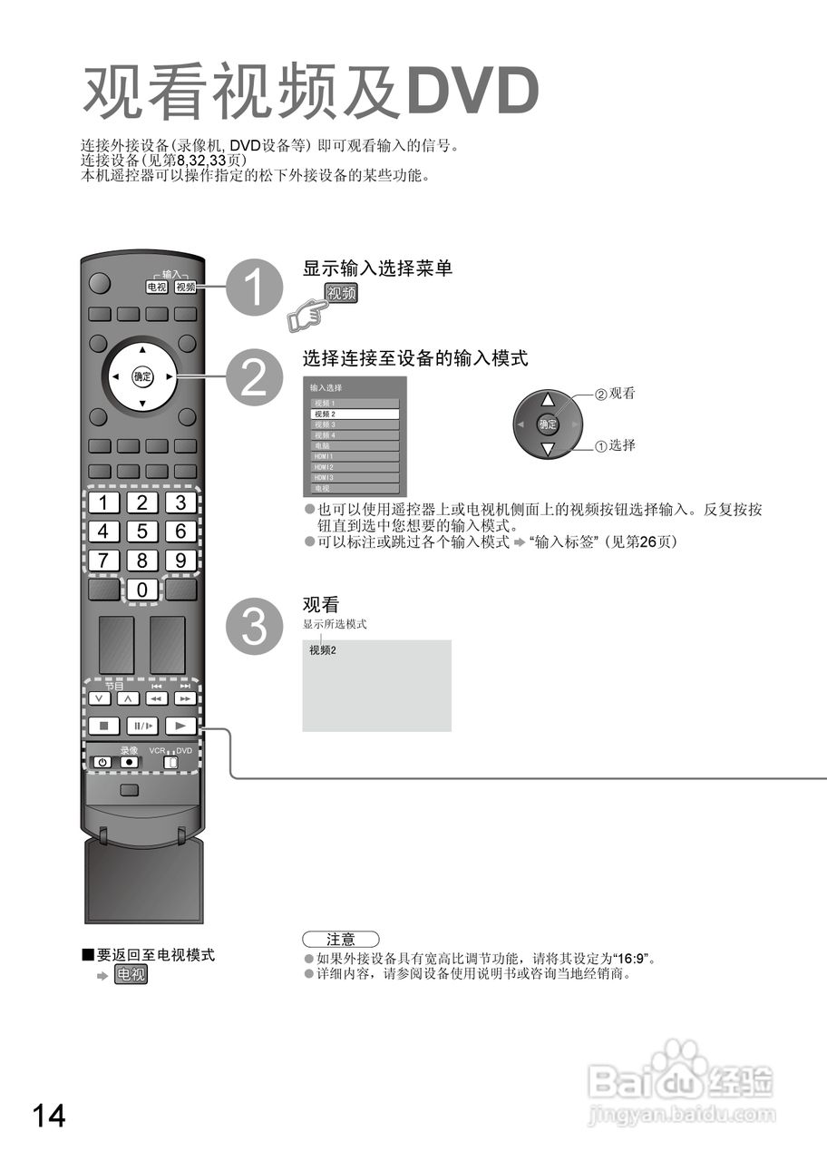 松下TC-37LZ800D液晶彩彩电使用说明书:[2]