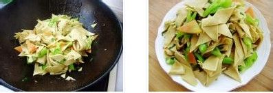 尖椒干豆腐的做法分享