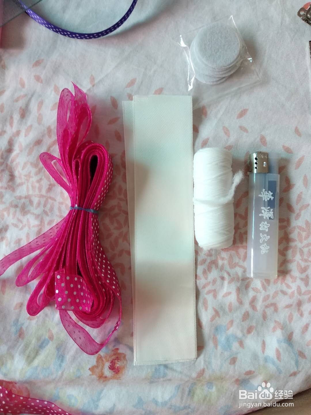 ＤIY头饰手工制作儿童发饰双色双层大蝴蝶结