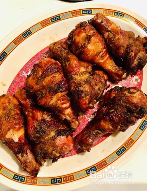 烤孜然香鸡腿的做法
