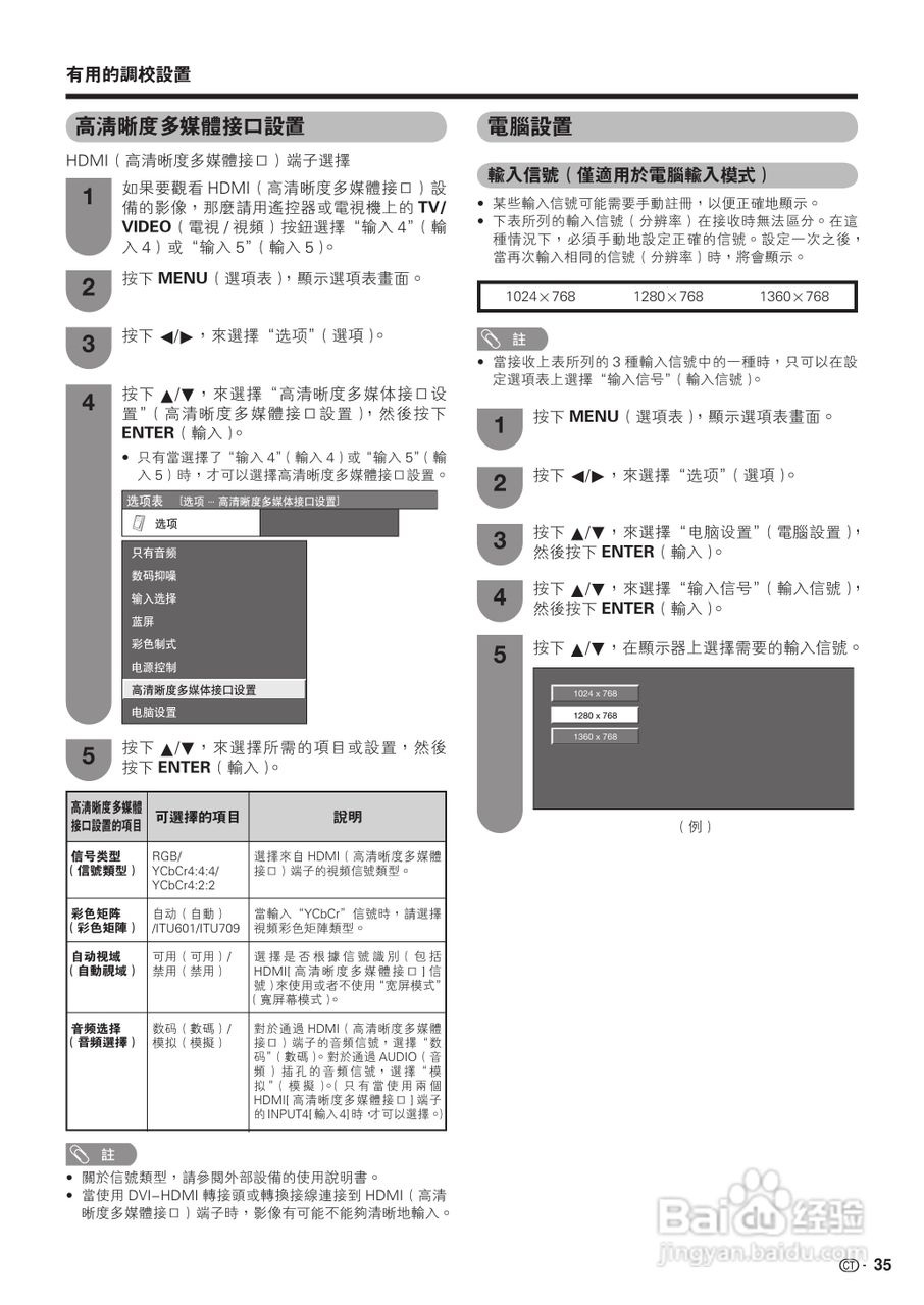 声宝LC-42BX5H型液晶电视机说明书:[4]