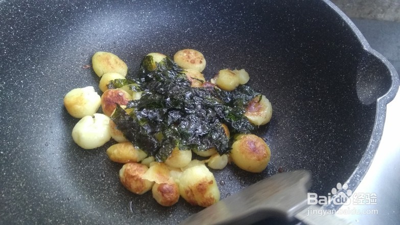教你做干锅海苔小土豆