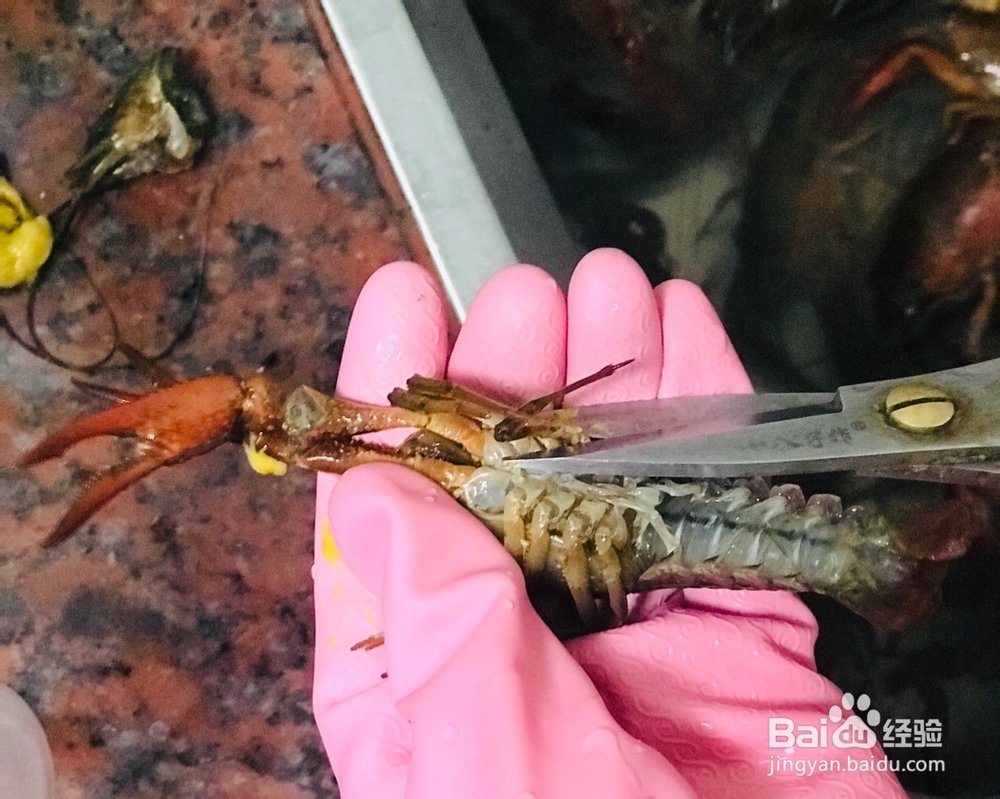 香气浓郁的小龙虾