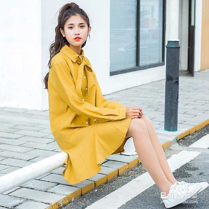 小清新风格连衣裙如何搭配