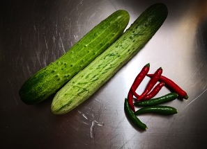 孔雀黄瓜卷的做法