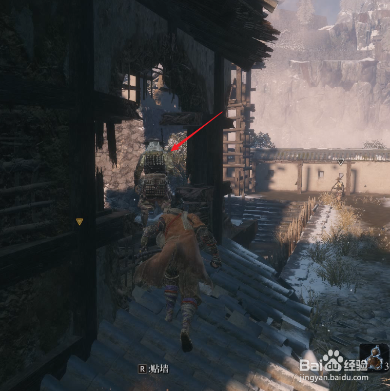 只狼图文攻略27:前往鬼形部BOSS场景