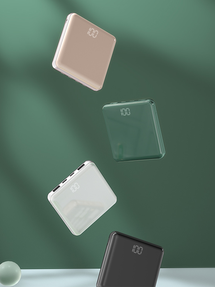 高颜值的充电宝来啦，再也不用担心手机突然没电了