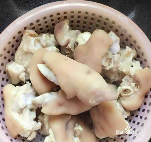 小猪蹄黄豆汤