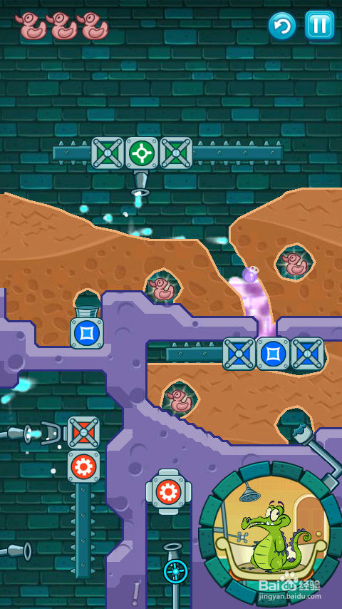 顽皮小鳄鱼爱洗澡3-20水帘洞怎么过