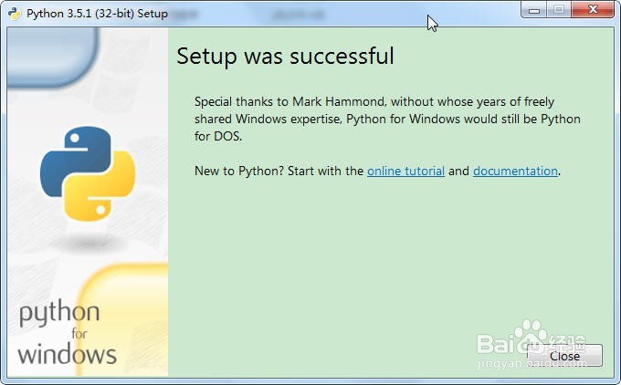 windows下如何下载并安装Python 3.5.1 ?