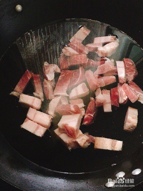 美味的笋干红烧肉