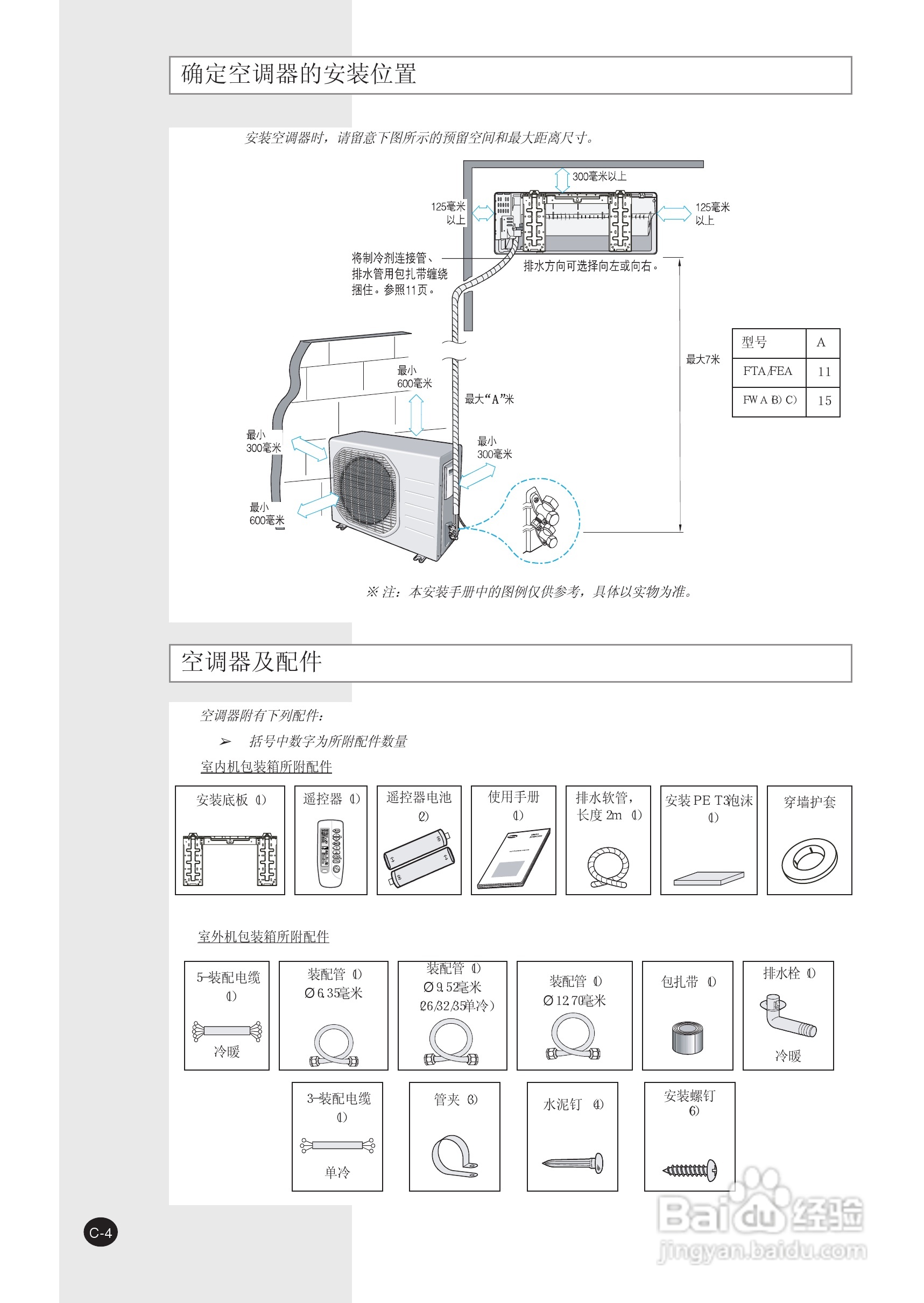 三星KFR-30GW/FTA空调使用说明书:[3]