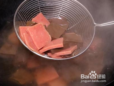 毛血旺的制作方法