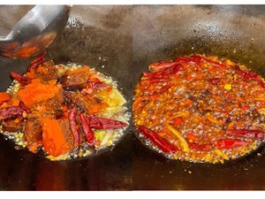 超级下饭毛血旺