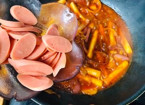 在家也能做的韩式辣炒年糕