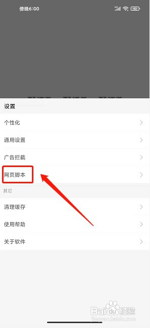 www浏览器app如何启用脚本功能