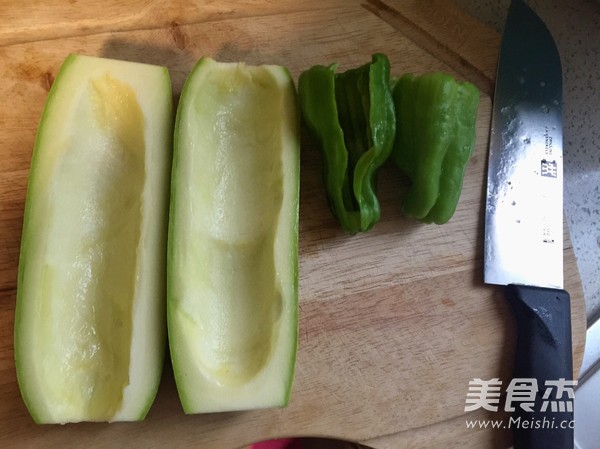 西葫芦炒肉的做法