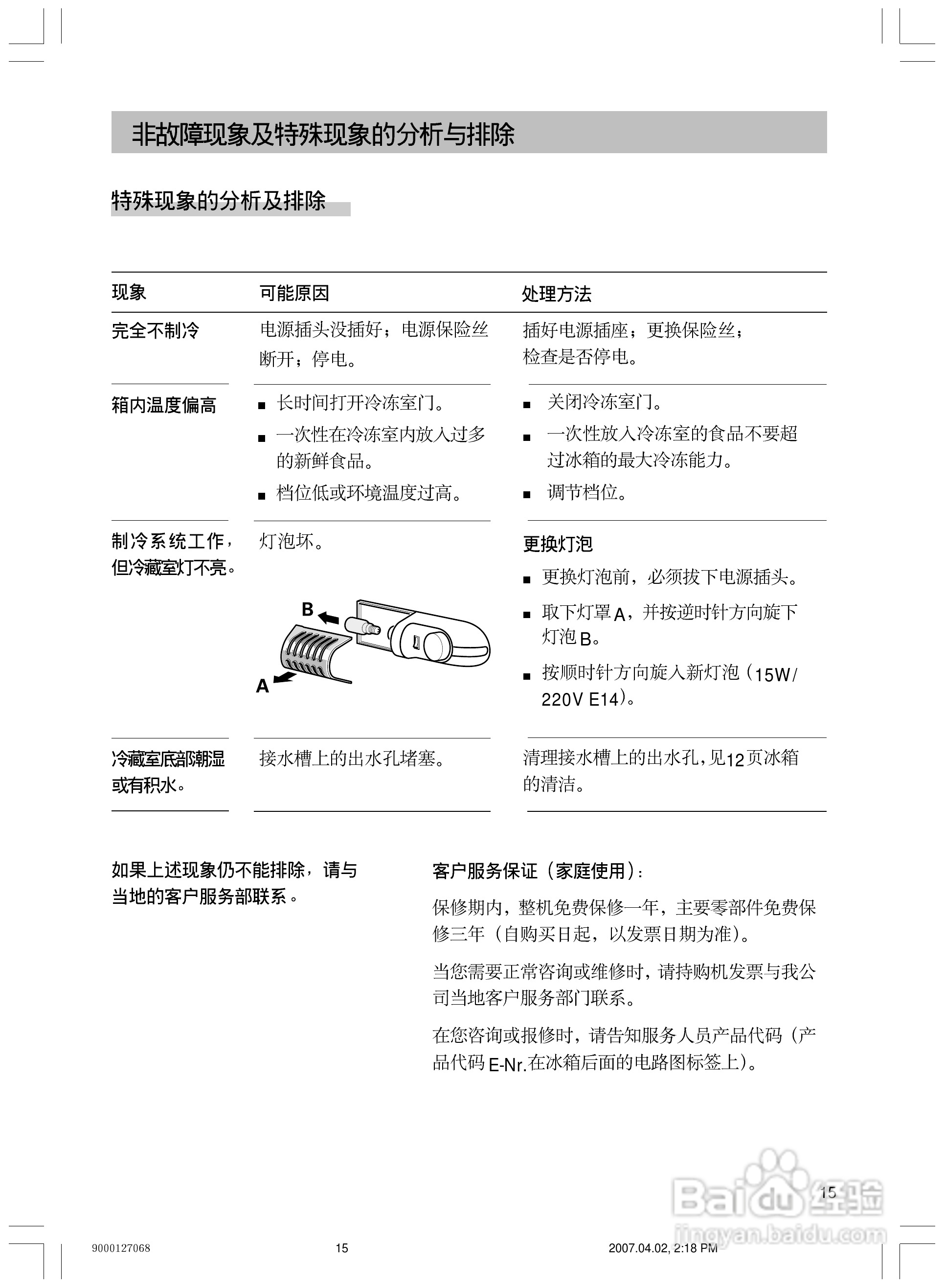 Siemens西门子KK23V32TI冰箱说明书:[2]