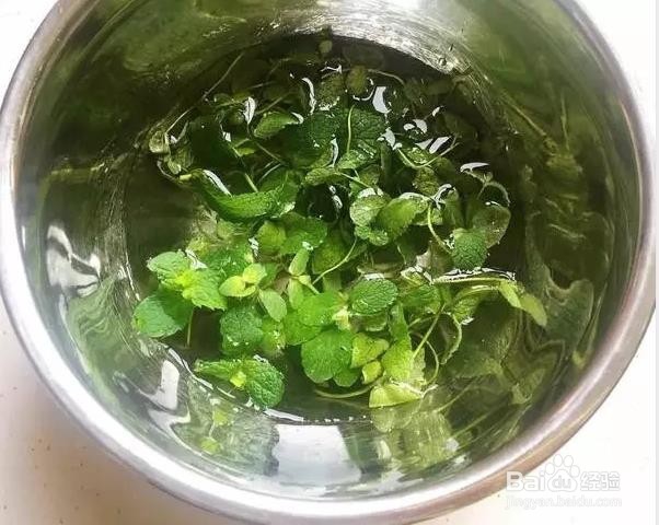 薄荷豆沙松糕的做法