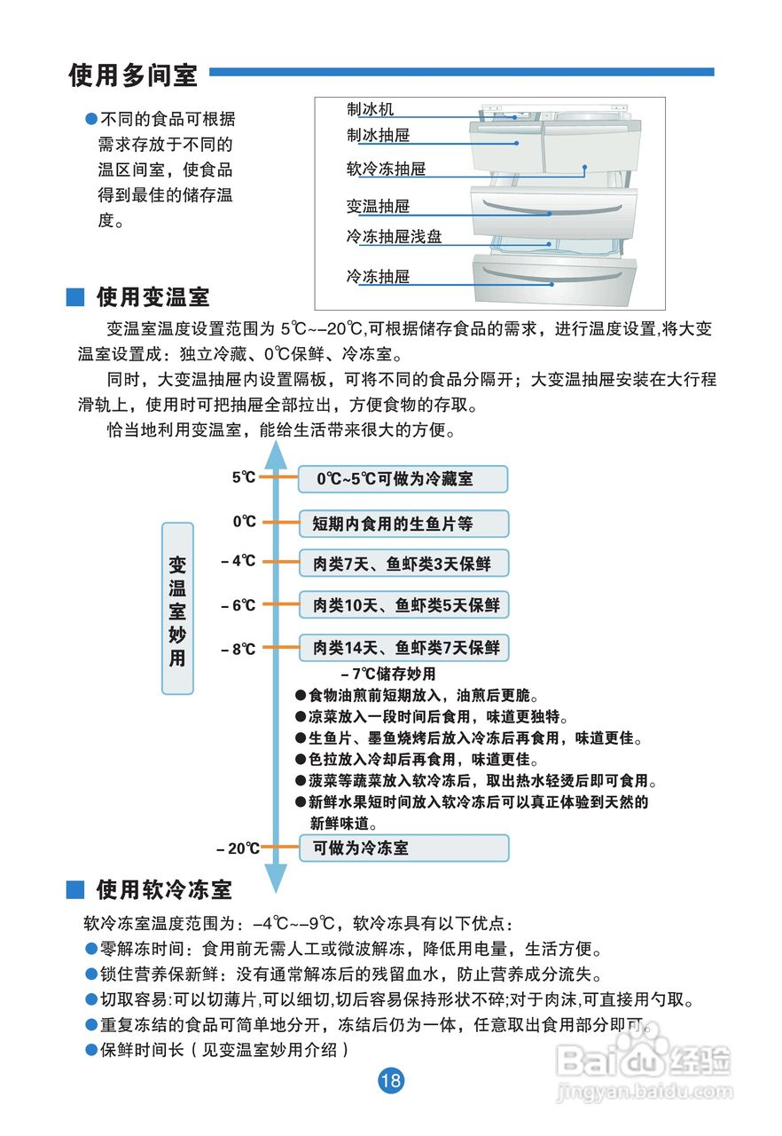 卡萨帝BCD-356WACB电冰箱使用说明书:[2]