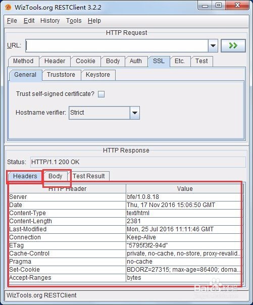 测试工具restclient.jar的使用
