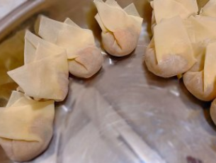 鲜肉虾干云吞