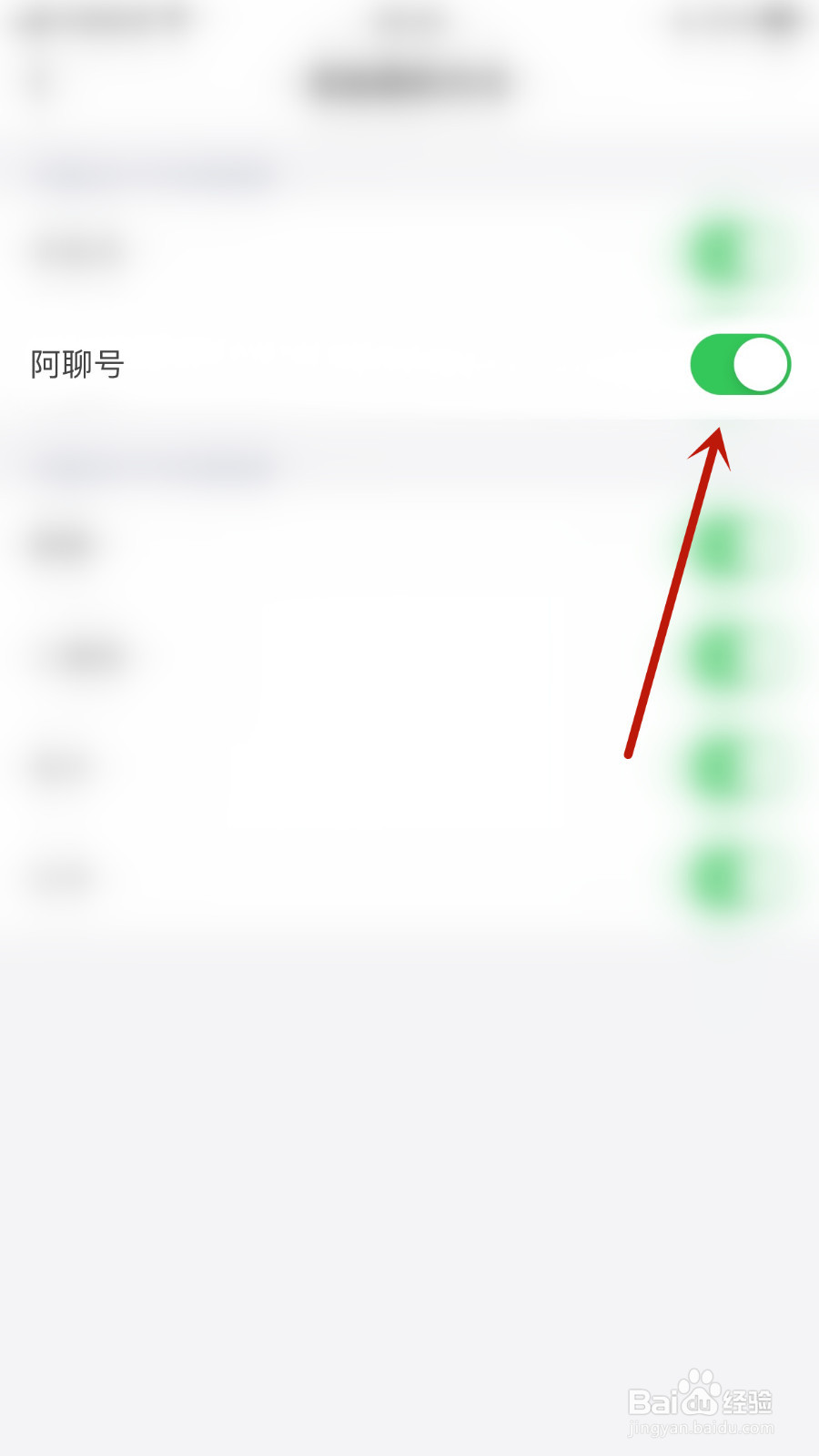 觅遇公园怎么开启阿聊号