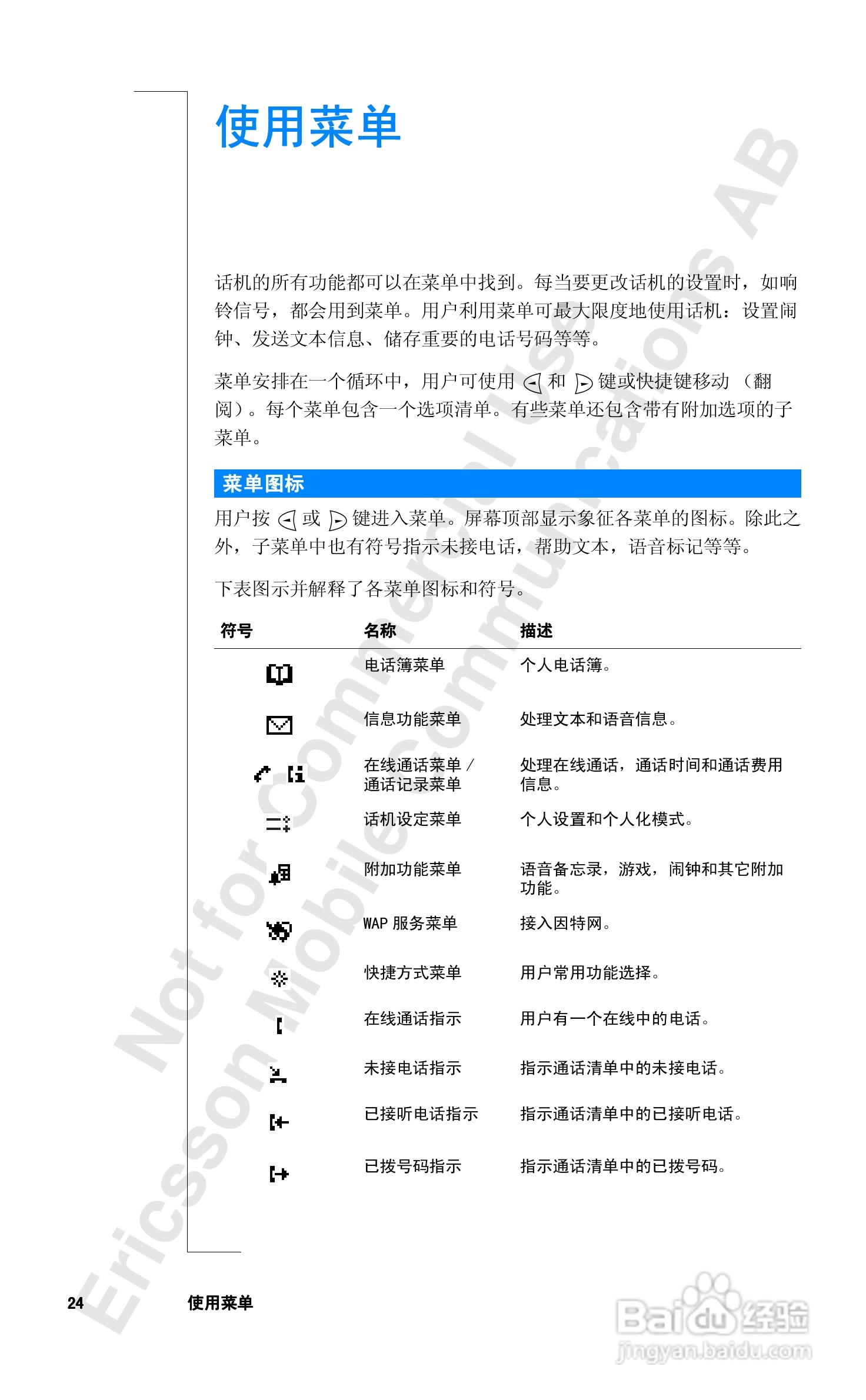 爱立信R320sc手机使用说明书:[3]