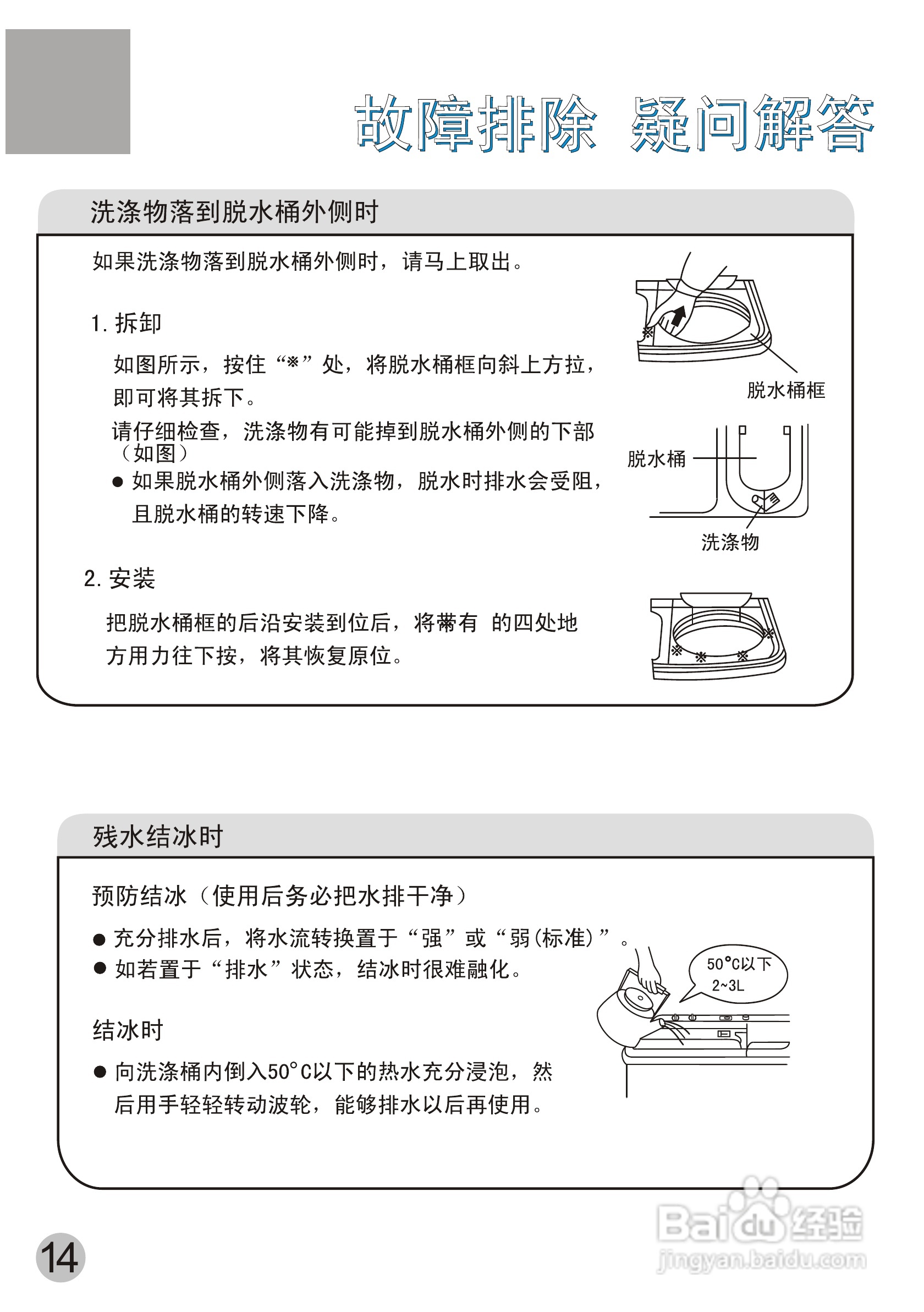 海尔双桶洗衣机XPB66-21S型使用说明书:[2]