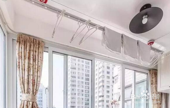 晾衣杆与吊顶如何处理