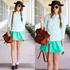 冰淇淋色搭配总攻略