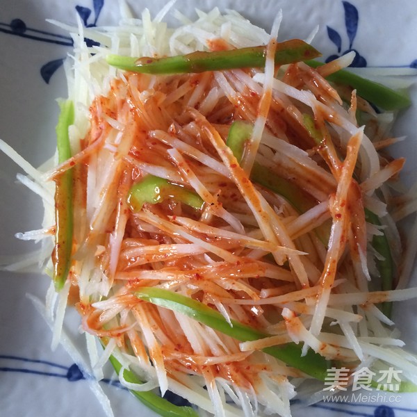 香辣土豆丝的做法