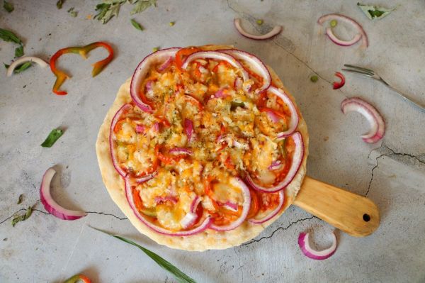 简单美味鸡肉披萨