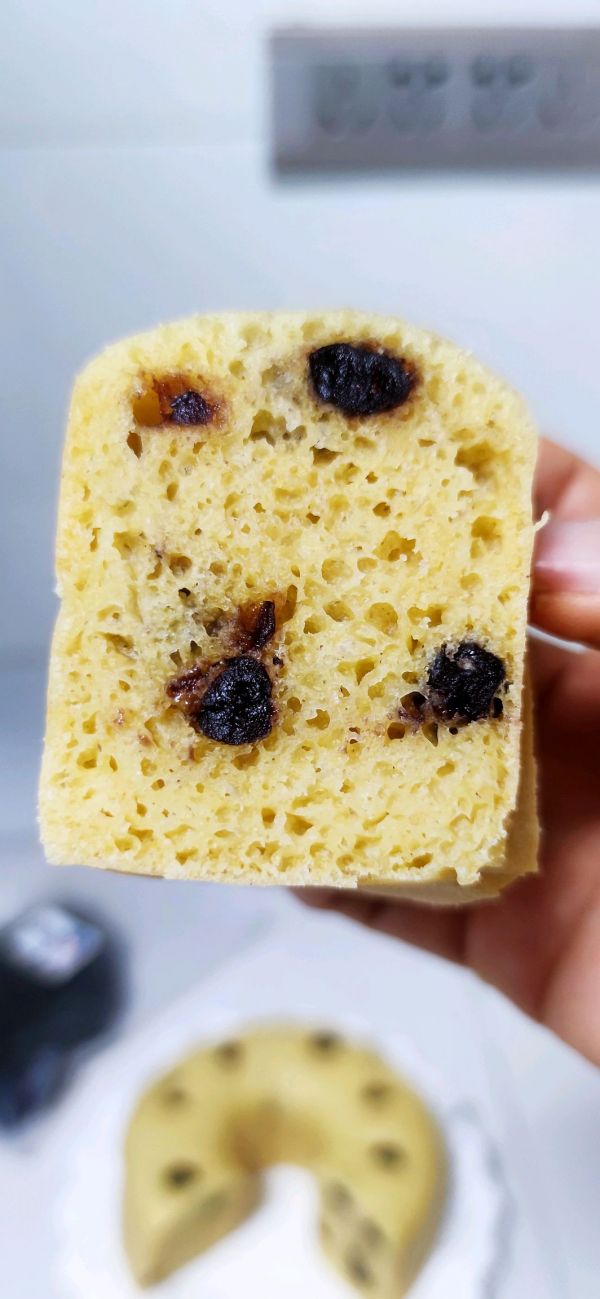 蓝莓玉米面发糕