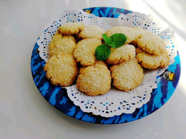 #豆果10周年生日快乐#椰蓉小小酥饼干