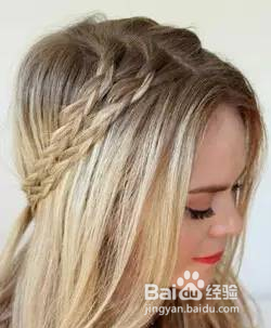 长发美女三款简单发型(之五)