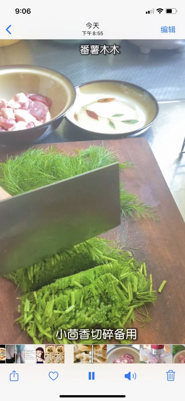 小茴香爆汁大肉饺子