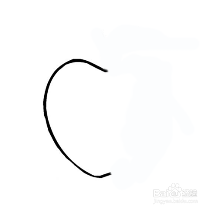 简笔画-如何画苹果的简笔画