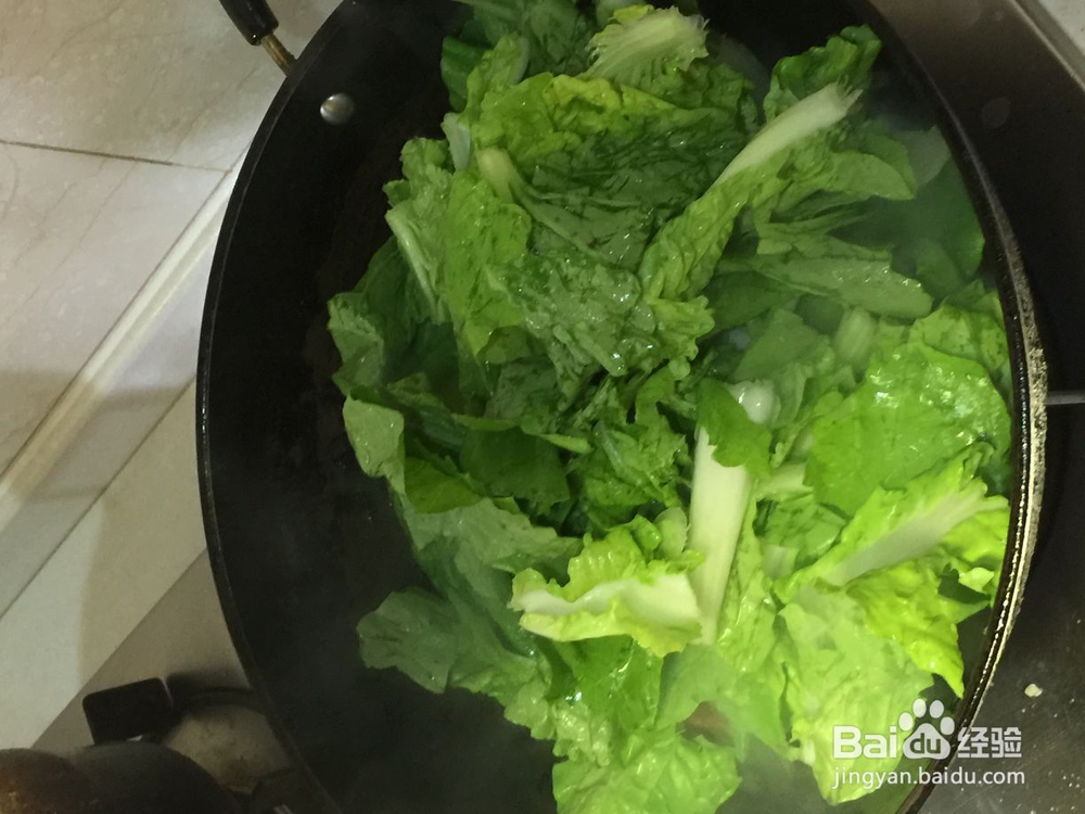 好吃的炝炒小白菜