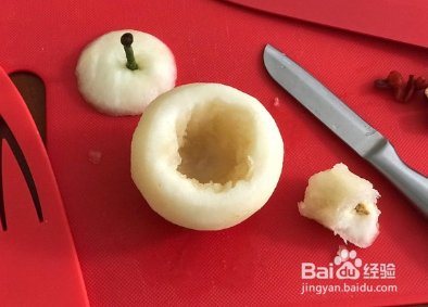 冰糖蒸雪梨的做法