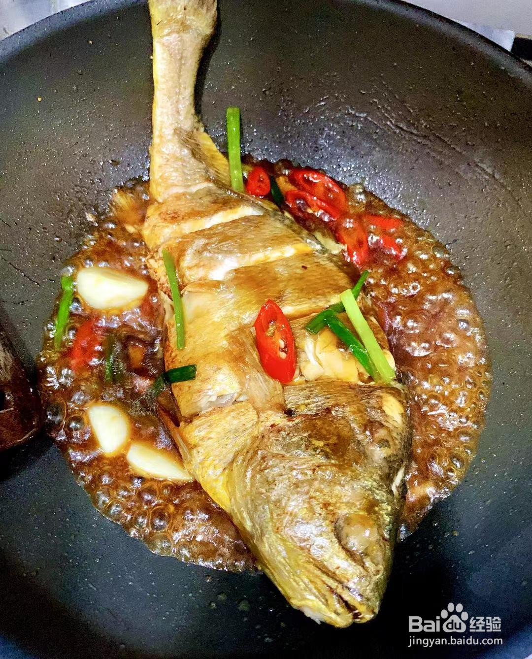 广式口味煎封黄花鱼