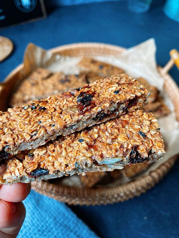 香蕉燕麦能量棒