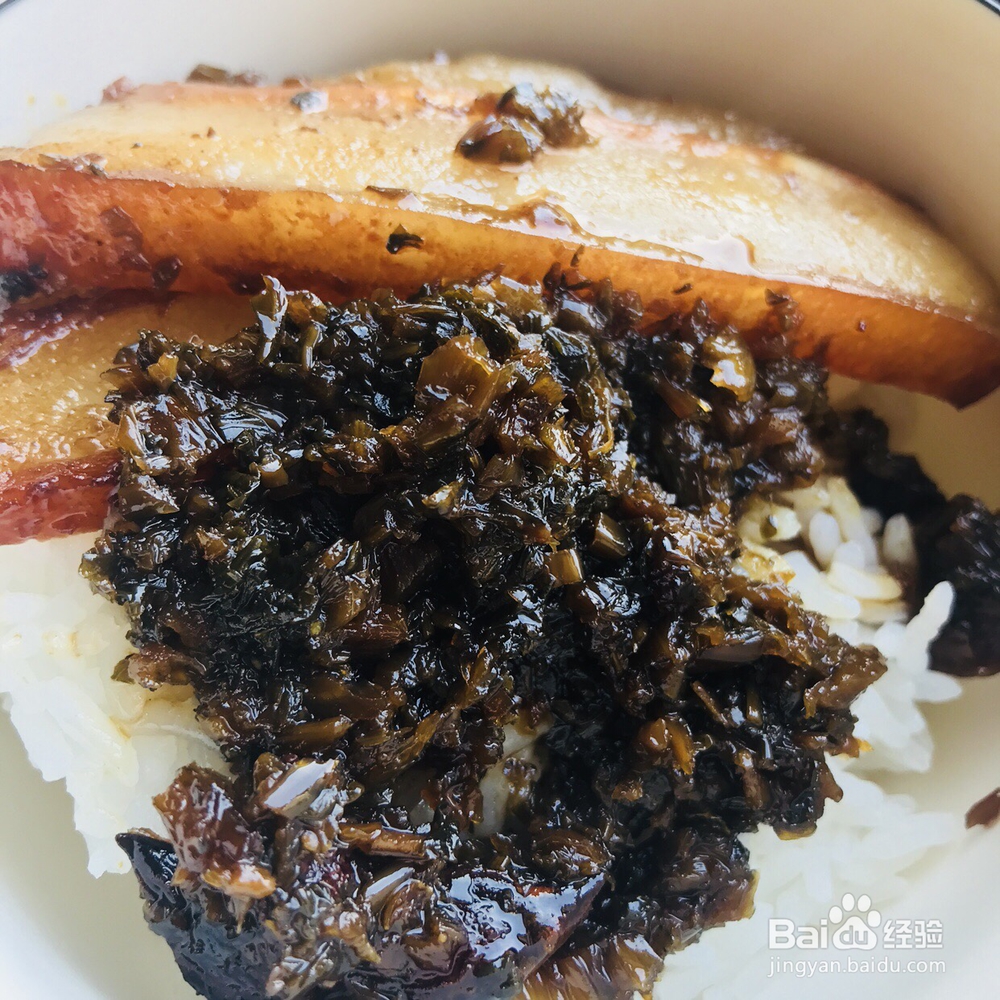 美味挡不住的宜宾芽菜扣肉