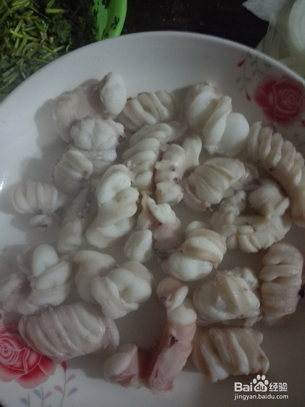 爆炒鱿鱼做法一