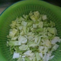 洋白菜炒西红柿